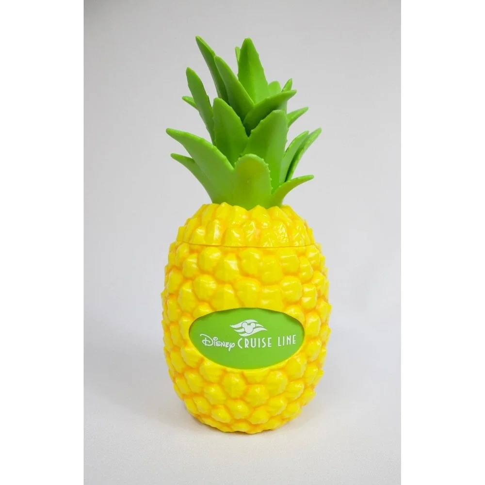 Disney Cruise Line Pineapple Sipper Lookout‎ Cay Souvenir Cup No Straw